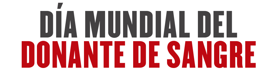 Día Mundia del donante de sangre
